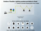 Outdoor mounted hanging light (color bridge)