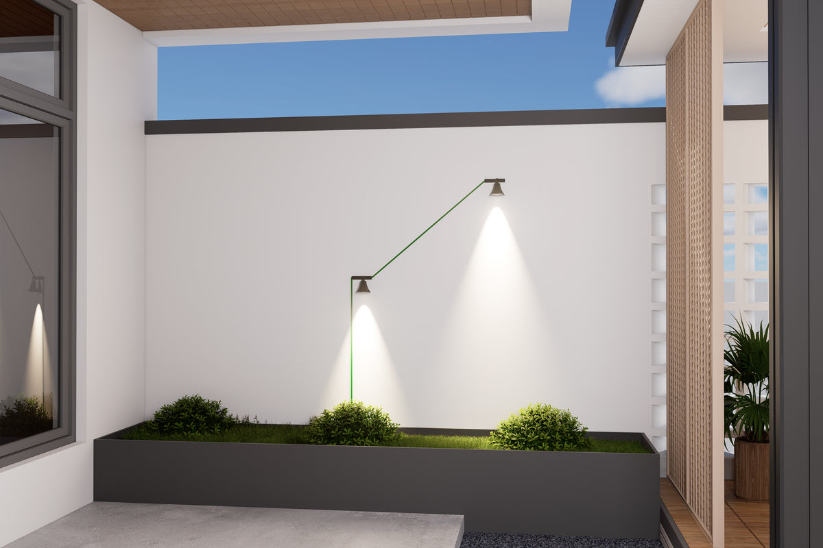 Outdoor wall track light (LNT)