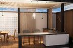 Outdoor ceiling hanging light (color bridge)
