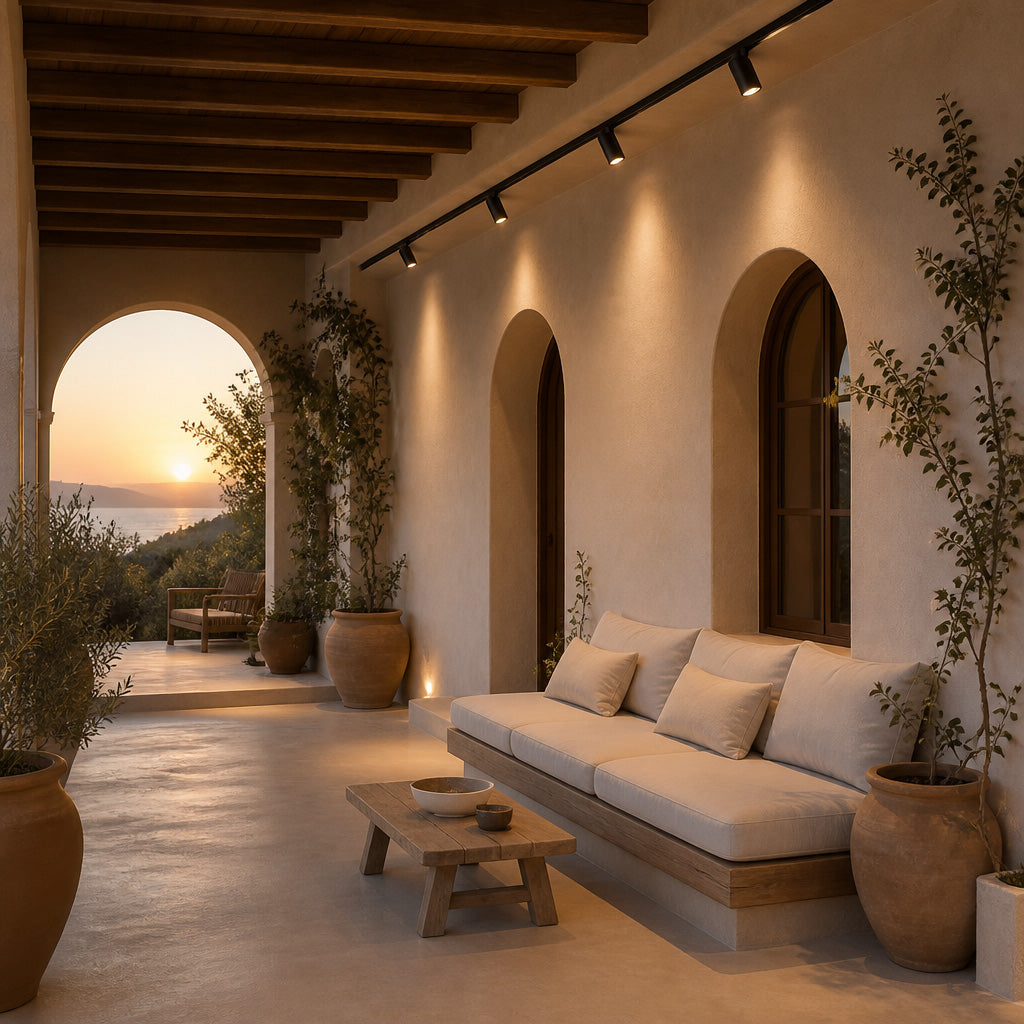 Outdoor ceiling track light (LNT)