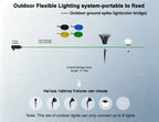 Outdoor ground spike light(color bridge)