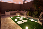 Three sets of lighting fixtures（custom made）